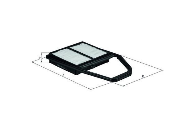 Filtr powietrza KNECHT LX 1562