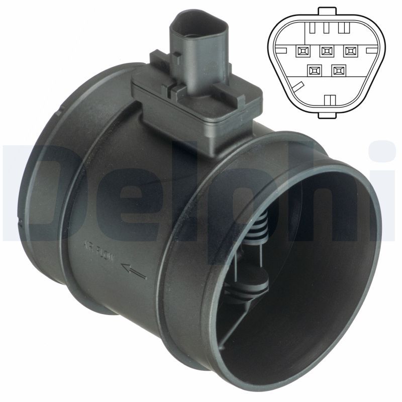Przepływomierz masowy powietrza DELPHI af10410-12b1