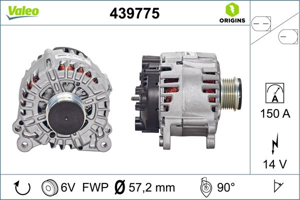 Alternator VALEO 439775