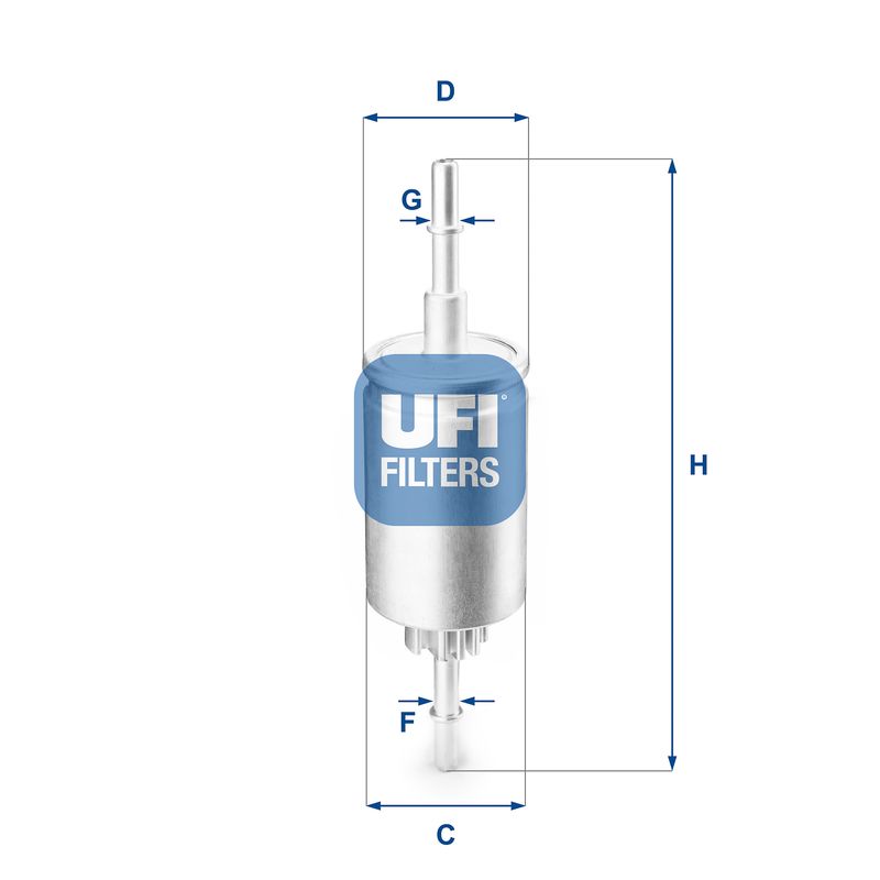Filtr paliwa UFI 31.844.00