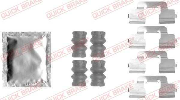 Zestaw akcesoriów, klocki hamulcowe QUICK BRAKE 109-1797
