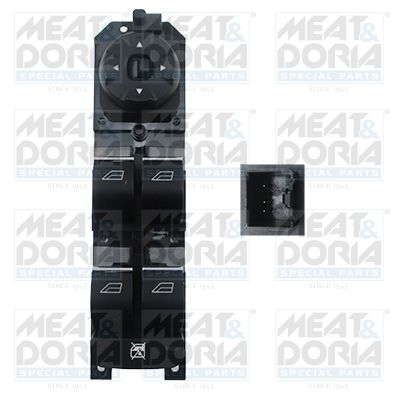 Przełącznik, podnośnik szyby MEAT & DORIA 26054