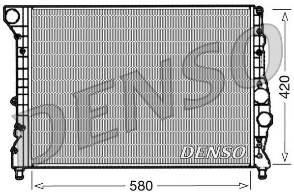 Chłodnica, układ chłodzenia silnika DENSO DRM01001