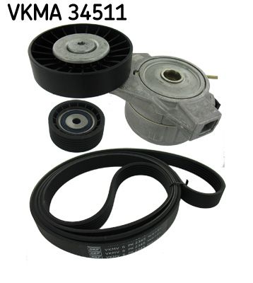 Zestaw paska klinowego wielorowkowego SKF VKMA34511