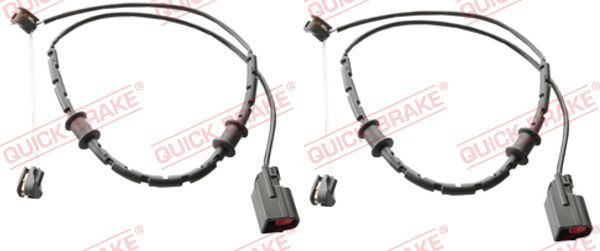 Styk ostrzegawczy, zużycie okładzin hamulcowych QUICK BRAKE WS 0449 A