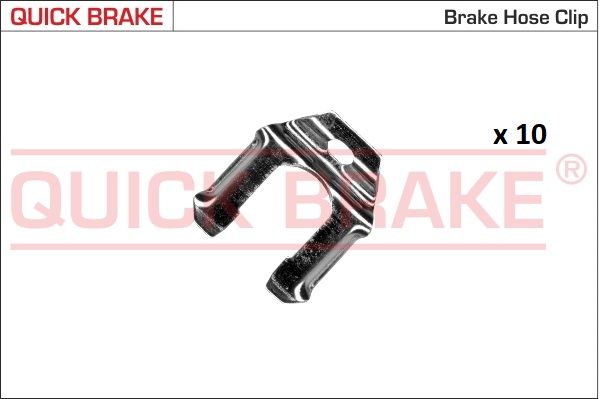 Mocowanie, przewód hamulcowy elastyczny QUICK BRAKE 3213-10K
