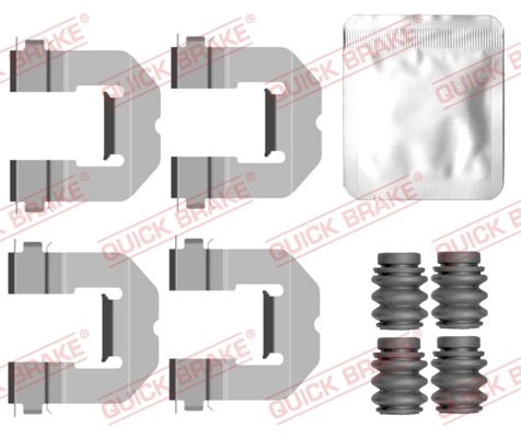 Zestaw akcesoriów, klocki hamulcowe QUICK BRAKE 109-0162