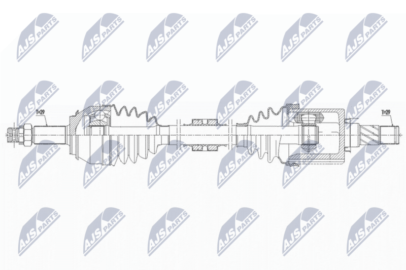Wał napędowy NTY NPW-NS-150