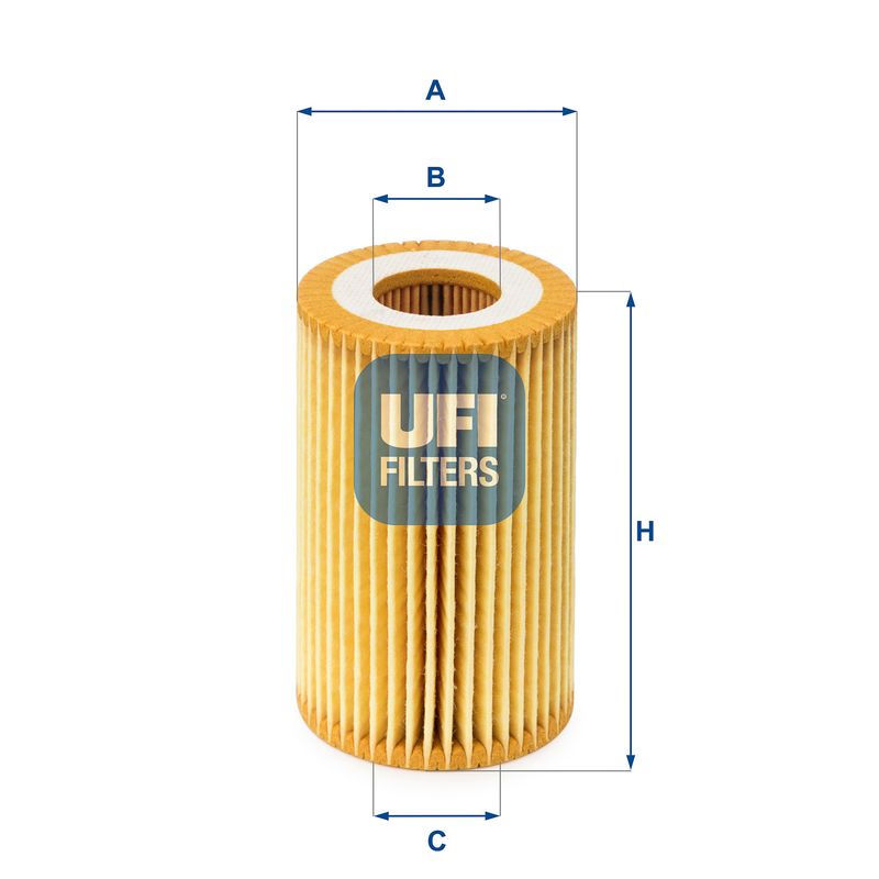 Filtr oleju UFI 25.022.00