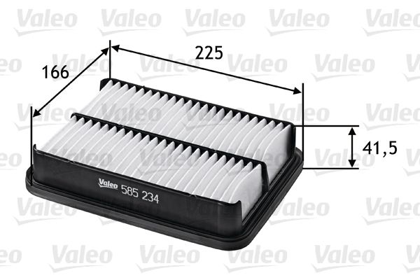 Filtr powietrza VALEO 585234