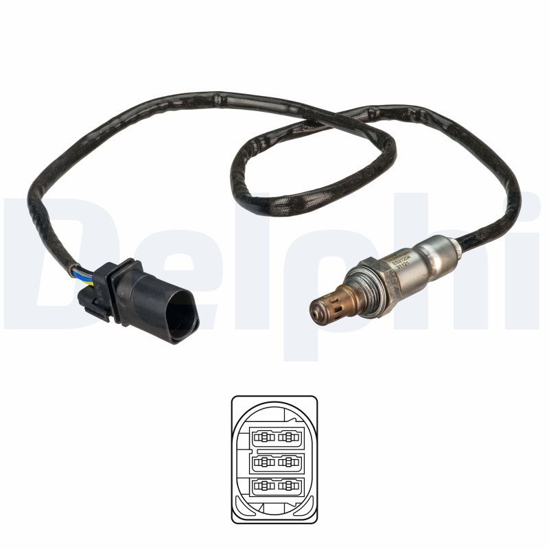 Sonda lambda DELPHI ES21204-12B1