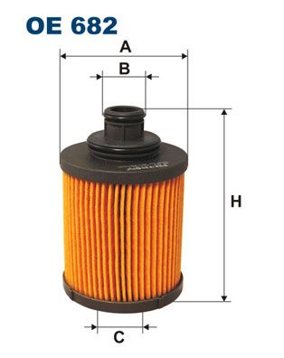 Filtr oleju FILTRON oe 682