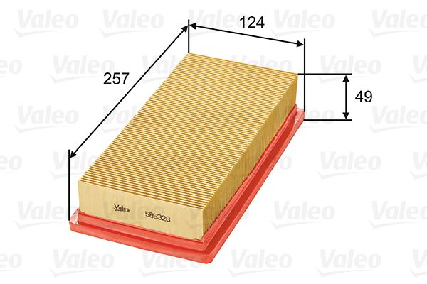 Filtr powietrza VALEO 585328