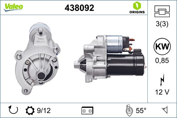 Rozrusznik VALEO 438092