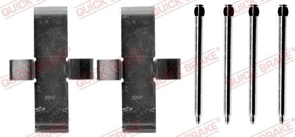 Zestaw akcesoriów, klocki hamulcowe QUICK BRAKE 109-0945