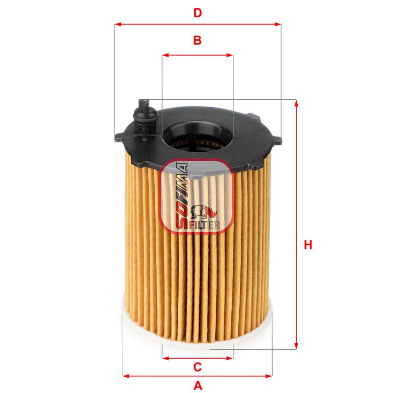 Filtr oleju SOFIMA S 5128 PE