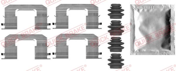 Zestaw akcesoriów, klocki hamulcowe QUICK BRAKE 109-0006