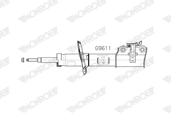 Amortyzator Monroe G9611