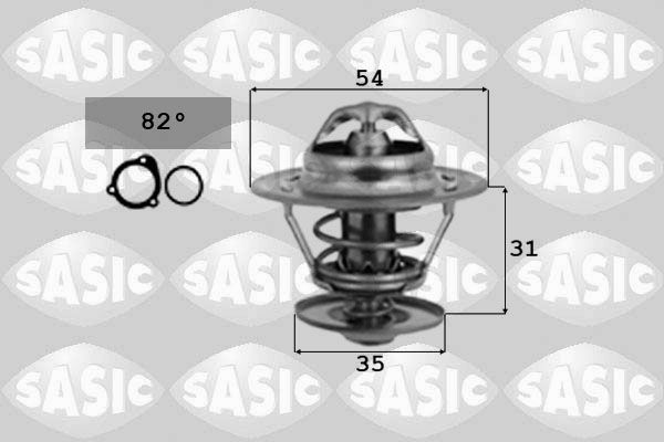 Termostat, płyn chłodzący SASIC 9000163