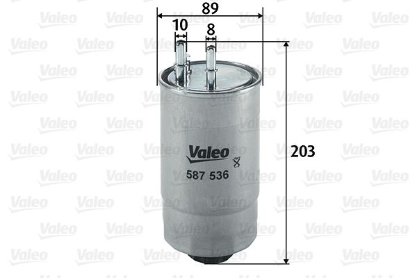 Filtr paliwa VALEO 587536