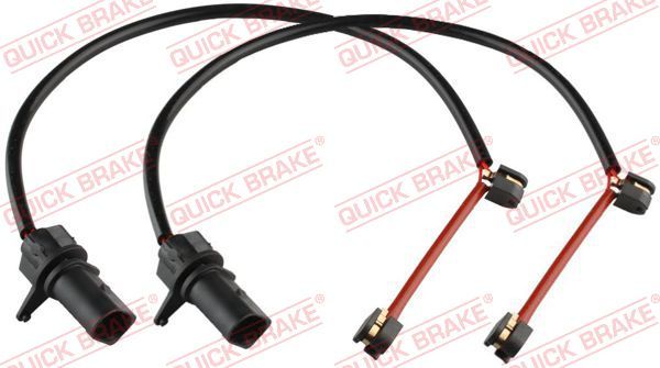 Styk ostrzegawczy, zużycie okładzin hamulcowych QUICK BRAKE WS 0460 A
