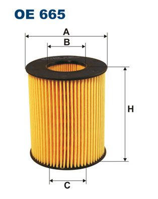 Filtr oleju FILTRON oe 665