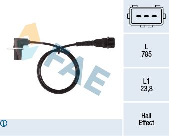 Generator impulsów, wał korbowy FAE 79482
