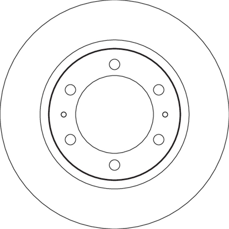 Tarcza hamulcowa TRW DF6726S