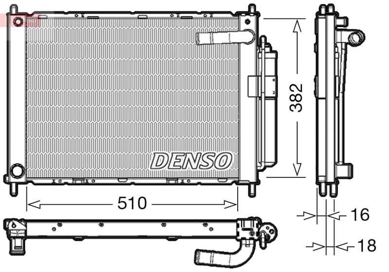 Moduł chłodzący DENSO DRM46101