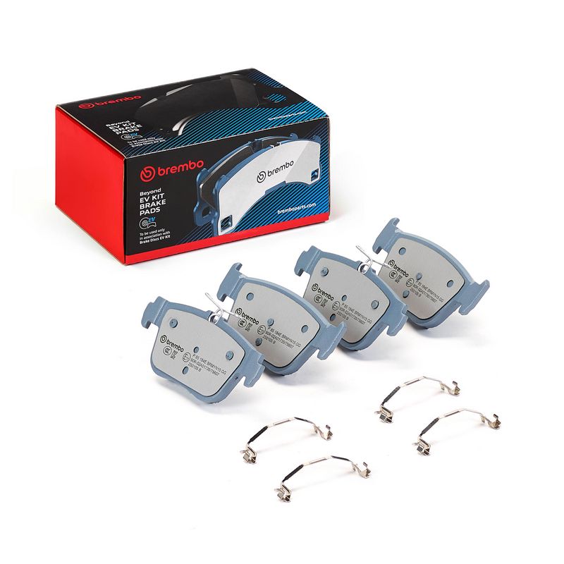 Zestaw klocków hamulcowych, hamulce tarczowe BREMBO P 85 184E