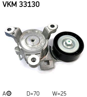 Rolka napinacza, pasek klinowy wielorowkowy SKF VKM 33130