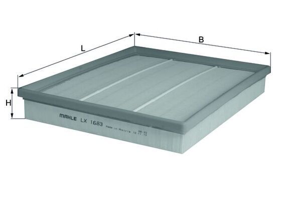 Filtr powietrza KNECHT LX 1683