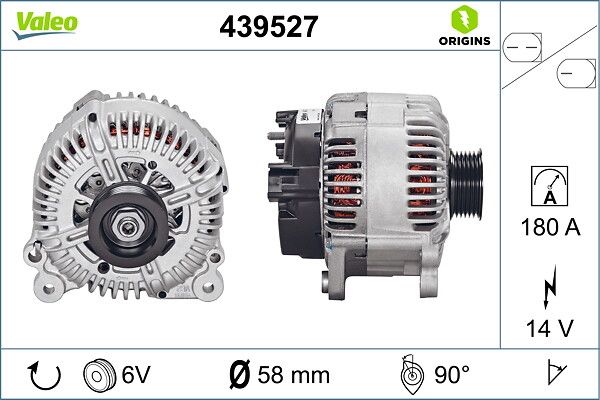 Alternator VALEO 439527