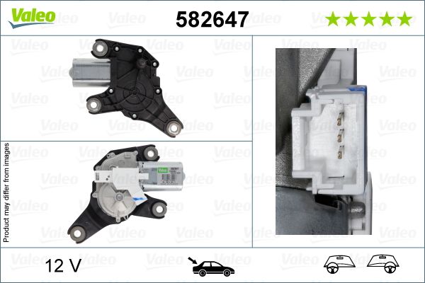 Silnik wycieraczek VALEO 582647