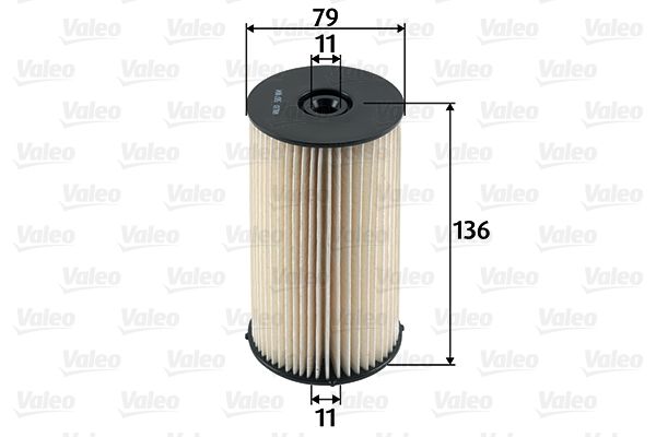 Filtr paliwa VALEO 587904