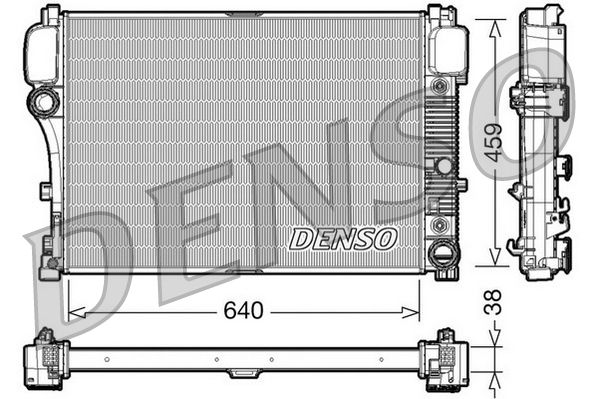 Chłodnica, układ chłodzenia silnika DENSO DRM17008