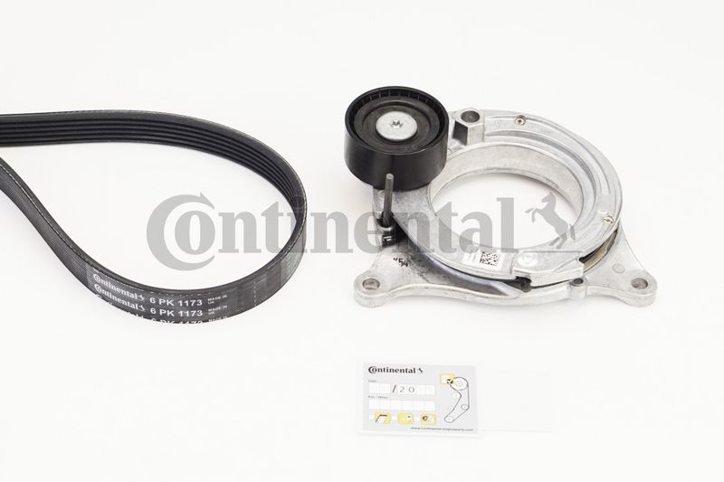 Zestaw paska klinowego wielorowkowego CONTINENTAL CTAM 6PK1173K1