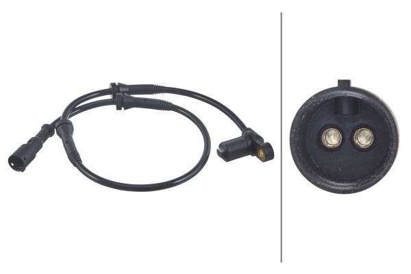 Czujnik, prędkość obrotowa koła HELLA 6PU010 039-971