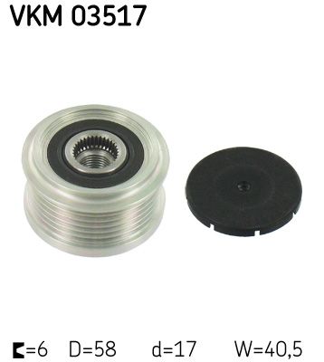 Alternator - sprzęgło jednokierunkowe SKF VKM03517