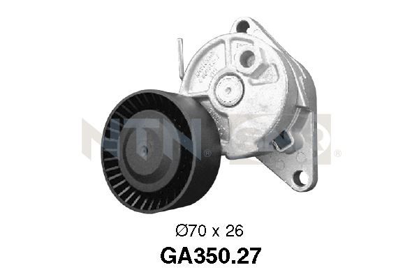 Rolka napinacza, pasek klinowy wielorowkowy SNR GA350.27