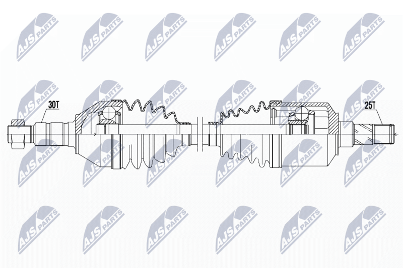 Wał napędowy NTY NPW-PL-042