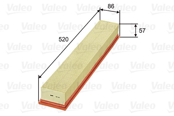 Filtr powietrza VALEO 585323
