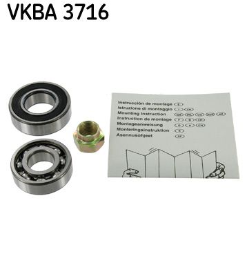 Zestaw łożysk koła SKF VKBA 3716