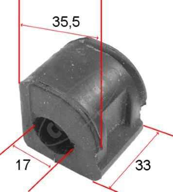 Zawieszenie, stabilizator CORTECO 80000137