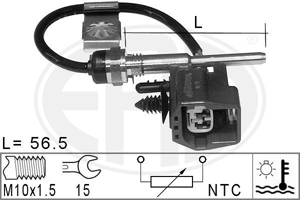 Czujnik, temperatura płynu chłodzącego ERA 330792