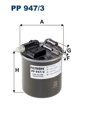 Filtr paliwa FILTRON pp 947/3