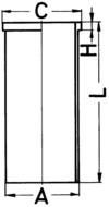 Tuleja cylindrowa KOLBENSCHMIDT 89434190