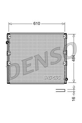 Skraplacz, klimatyzacja DENSO DCN50020