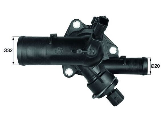 Termostat, płyn chłodzący MAHLE TM39108