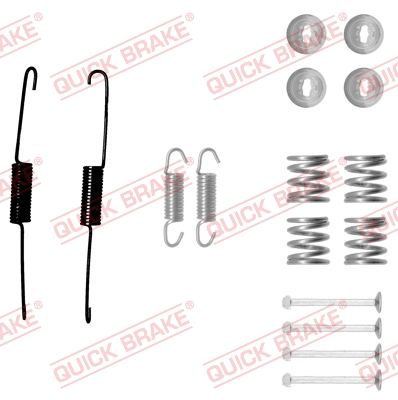 Zestaw akcesoriów, szczęki hamulcowe QUICK BRAKE 105-0879
